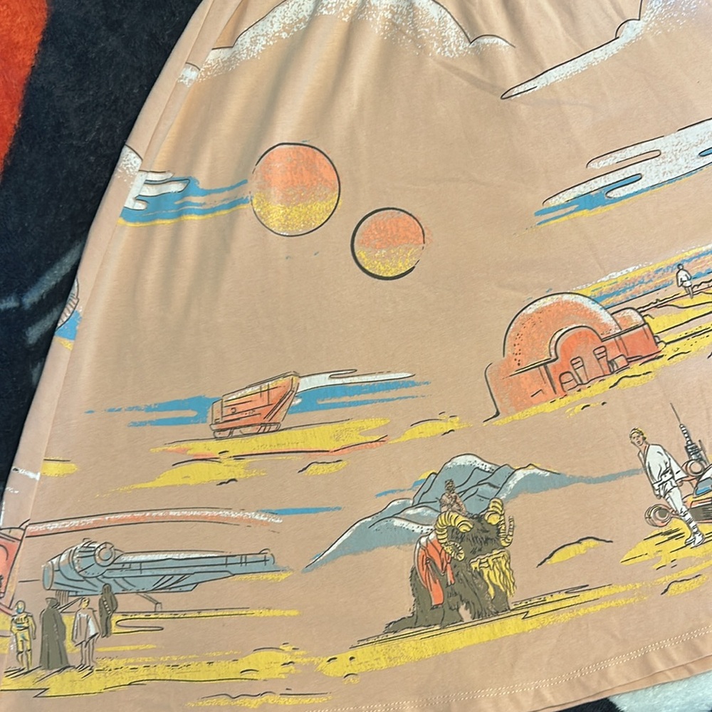 Star Wars Her Universe Peach Tatooine Dress - Picture 6 of 7